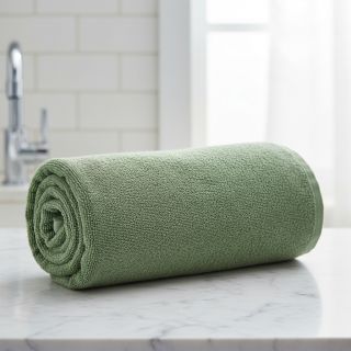 Stretch toweling old green
