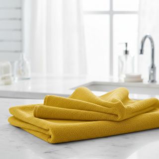Stretch toweling light yellow
