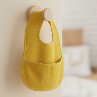 Stretch toweling light yellow