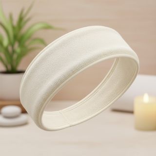 Stretch toweling ecru