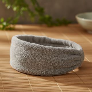 Stretch toweling light grey