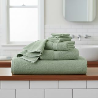 Stretch toweling mint