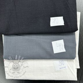 Last pieces package Cotton fabric with linen 066