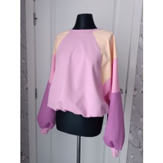 Sweat fabric PREMIUM lilac sachet