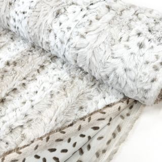 Faux fur Animal skin brown