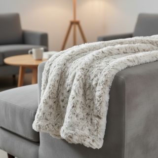 Faux fur Animal skin brown