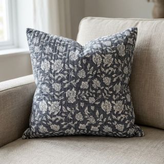 Cotton fabric QUILT Gange gris