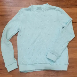 Knit fabrics BIG KNIT DOT mint