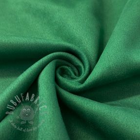 Suede stretch SCUBA dark green