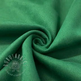 Suede stretch SCUBA dark green