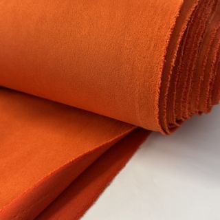 Suede stretch SCUBA orange