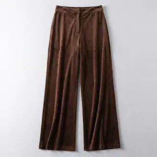 Cosy VELVET STRETCH dark brown