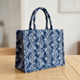 JEANS DENIM EMBROIDERY Fera design B