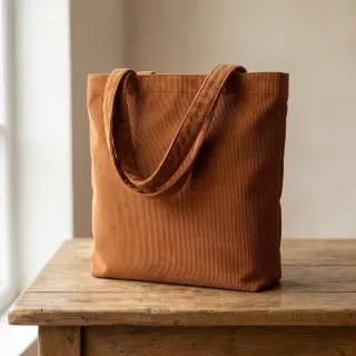 Fine corduroy cognac