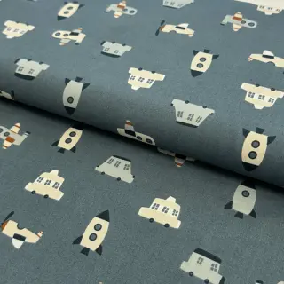 Cotton fabric Vehicles petrol