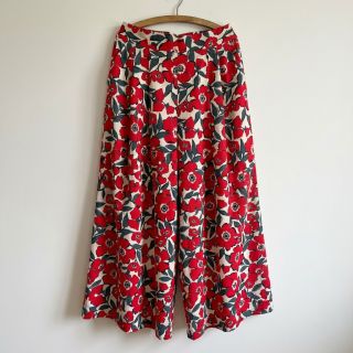 Cotton fabric SATIN Flower Kala offwhite