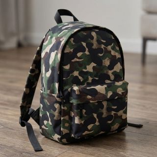 Cotton fabric Camouflage green digital print