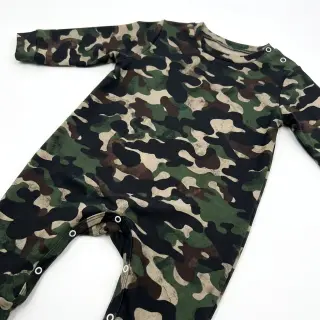 Cotton fabric Camouflage green digital print