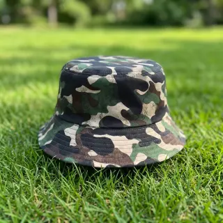 Cotton fabric Camouflage green digital print