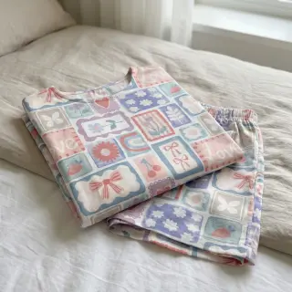 Cotton fabric Patchwork digital print