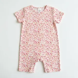 Cotton fabric Fine flowers pink