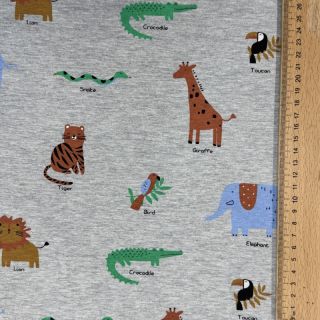 Jersey Safari melange grey