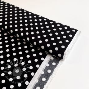 Viscose RADIANCE Polka dot black