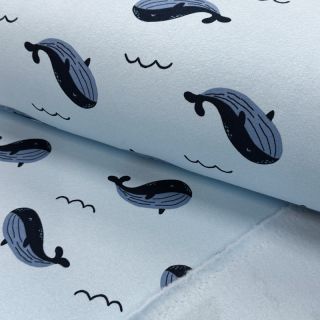 Sweat JOGGING Whales blue