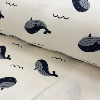 Sweat JOGGING Whales ecru