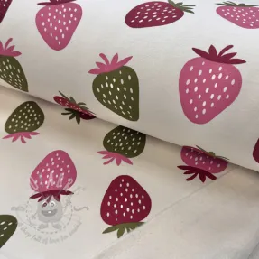 Sweat JOGGING Strawberries ecru