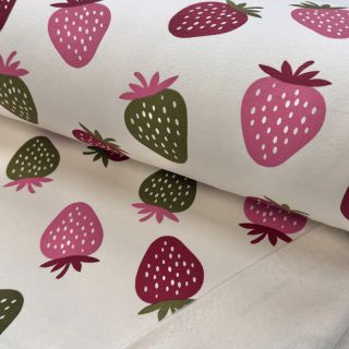 Sweat JOGGING Strawberries ecru