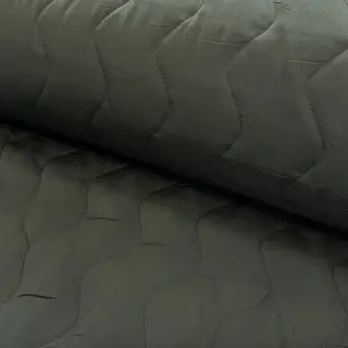 Stepped fabric ZIG ZAG army green