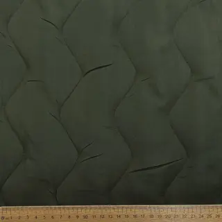 Stepped fabric ZIG ZAG army green