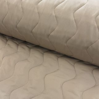 Stepped fabric ZIG ZAG beige