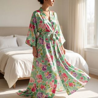 Viscose ECOVERO Flowers design B digital print