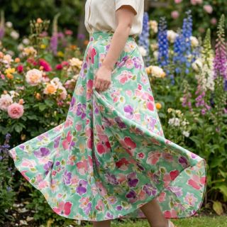 Viscose ECOVERO Flowers design B digital print