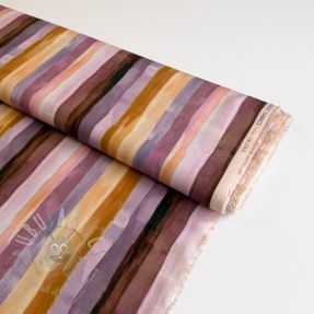 Viscose RADIANCE Stripes lavender digital print