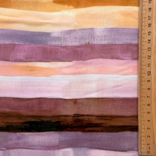 Viscose RADIANCE Stripes lavender digital print