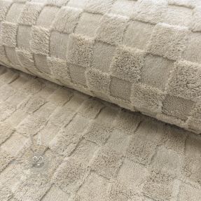 Fleece JACQUARD Check ecru