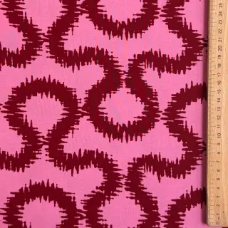 Viscose STRETCH Abstract pink