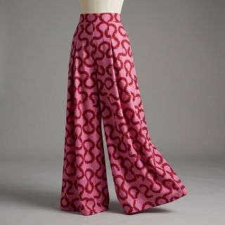 Viscose STRETCH Abstract pink
