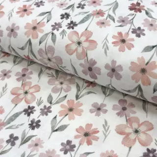 Double gauze/muslin Flowers Jana digital print