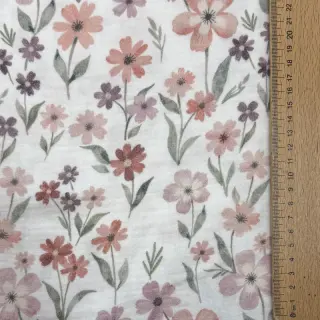 Double gauze/muslin Flowers Jana digital print