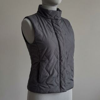 Stepped fabric ZIG ZAG black