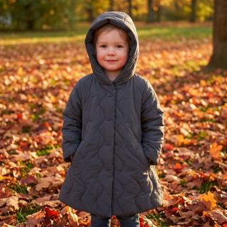 Stepped fabric ZIG ZAG black