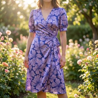 Viscose RADIANCE Duna blue