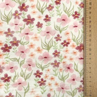 Double gauze/muslin Flowers Sisi digital print