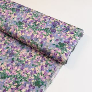 Viscose SATIN Flowers Jamie digital print