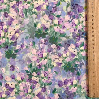 Viscose SATIN Flowers Jamie digital print