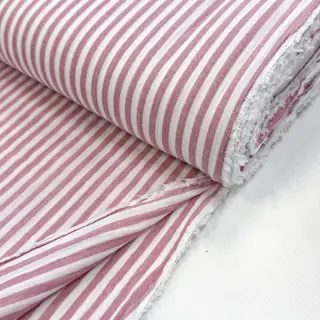 Double gauze/muslin YARN DYED Summer stripe rose